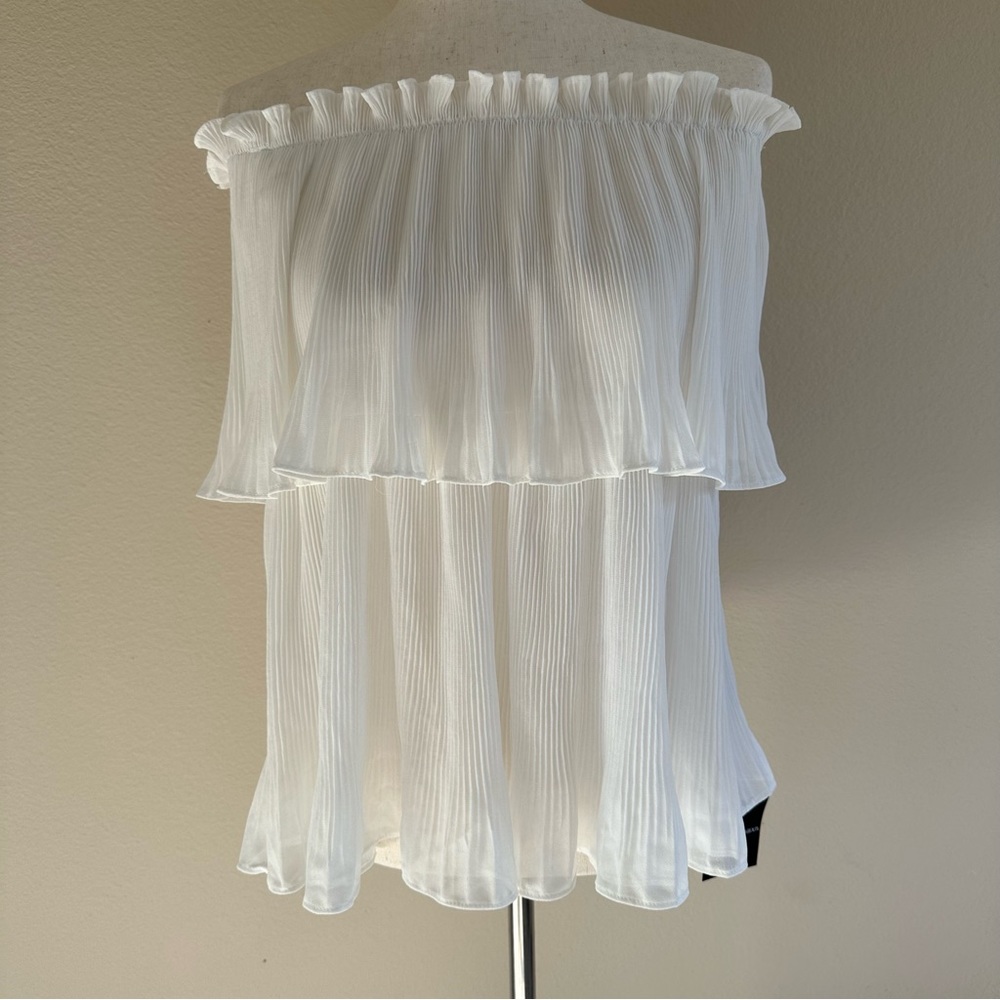 goodnight macaroon off shoulder top